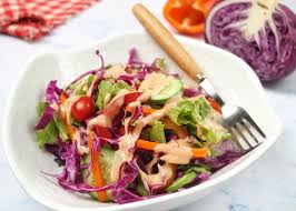 Resep salad sayur kol ungu. Cara Membuat Salad Sayur