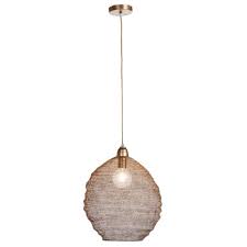 hanglamp niels bronskleur 38 cm in 2020 hanglamp verlichting kristallen kroonluchters