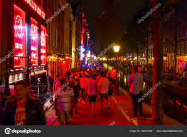 Amsterdam Red Light District Typical View Amsterdam The Netherlands July 20 2017 Stock Editorial Photo C 4kclips 165016782
