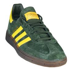 Adidas schuhe für herren, die auch in der freizeit nicht auf komfort und style verzichten wollen. Adidas Originals Handball Special Herren Retro Schuhe Grun Gelb Ef5748 Meinsportline De