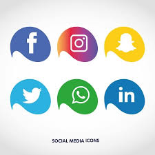 Social Media Icons Set Logo Vector Illustrator Social Icons Logo Icons Media Icons Png And Vector With Transparent Background For Free Download Social Media Icons Logo Design Free Templates Social Icons