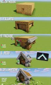 Minecraft house tutorial easy big modern. How To Transform Every Block House In 4 Easy Steps Minecraft