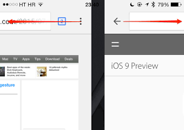Chrome For Ios Gains A Cool Tab Switching Gesture