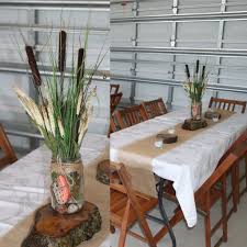 The most common fishing themed party material is paper. Fish Fry Honeydo Fishing Decorations Fishing Themed Party Fishing Baby Shower Theme Fishing Theme Party Fishing Themed Birthday Party