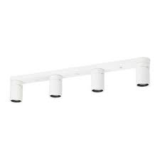 nymane plafonnier 4 spots blanc ikea in 2021 ceiling lights ceiling spotlights ikea