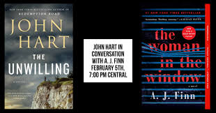 Like many in publishing, mallory admits he'd fantasized about tasting life on the other side of the editing desk. John Hart In Conversation With A J Finn Virtual Event Murder By The Book