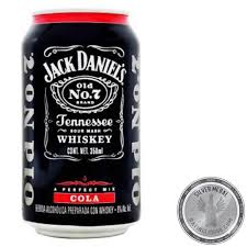 Jack Daniels Jack And Cola Cocktail Jackdaniels Us A Nice Carbonated Cola Flavor Comes In With That Distinct Jac In 2020 Jack And Coke Premade Cocktails Cola