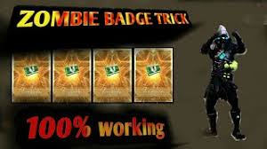 If you want to get unlimited zombie badge in free fire then this video is for you. How To Get Free Zombie Badge In Free Fire
