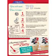 Betty Crocker Angel Food Cake Mix Recipes