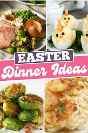 Dinner usually refers to what is in many western cultures the largest and most formal meal of the day, which some westerners eat in the evening. 30 Easter Dinner Ideas Easy Recipes Insanely Good