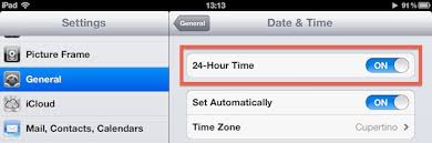 How do i create a trip? How To Use A 24 Hour Clock On Iphone Ipad Osxdaily