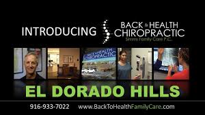 Back To Health Chiropractic Simms Family Care P C Chiropractor El Dorado Granite Bay Ione