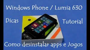 Nokia presents lumia 530 for those design and functionality. Windows Phone Como Desinstalar Apps E Jogos Lumia 630 Youtube