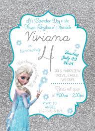 Disney Frozen Birthday Party Invitation Queen Elsa Anna Etsy Inviti Di Compleanno Frozen Inviti Alla Festa Di Compleanno Frozen Birthday Party