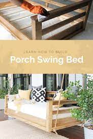 Check Out This Easy Diy Tutorial On How To Build A Porch Swing Bed Simple Steps That Anybody Can Do Diy Diy Porch Swing Porch Swing Bed Diy Porch Swing Bed