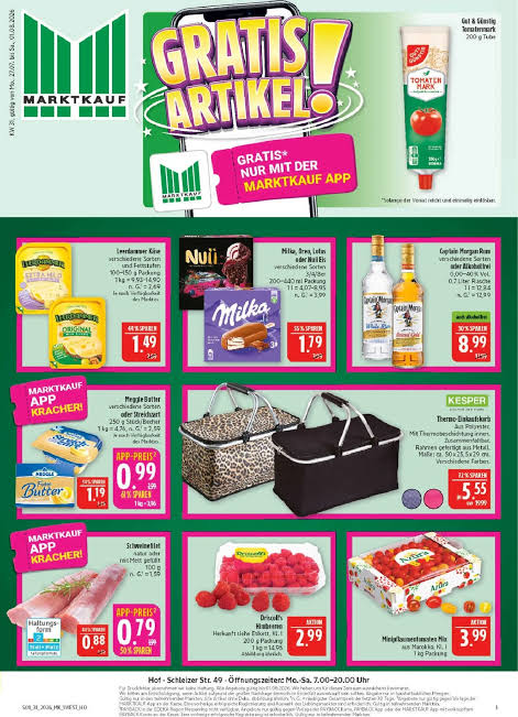 Marktkauf Prospekt ab 27.07.2026 Aktuelle ab Montag