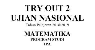 We did not find results for: Latihan Soal Un Unbk Matematika Sma Smk Ma 2019 2018 2019