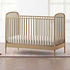 Featuring a stripe crib sheet & skirt tassels. Cribs Bassinets Crate And Barrel Canada