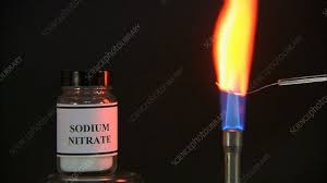 Flame Test Detecting Sodium Stock Video Clip K001 3576 Science Photo Library