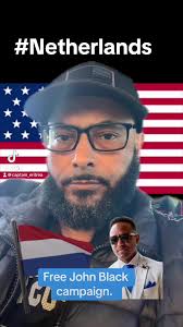 Free John Black Campaign in the Hague, Netherlands