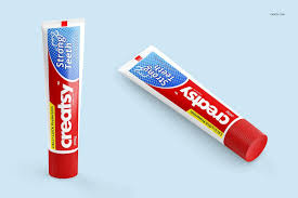 Toothpaste Tube Mockup Set Toothpaste Mockup Tube