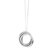 Russian Ring Necklace Charlotte 9ct White Gold Russian Ring White Gold Rings Ring Necklace