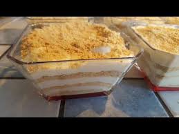 Dessert De Chez Nous Natas Do Ceu Youtube Delicieux Desserts Alimentation Petit Beurre