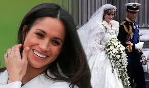 Other photos released on sunday by harry and meghan included one of the bride and her mum doria ragland, an image of harry and. Royal Wedding Bouquet Meghan Markle S And Prince Diana S Flowers Compared Royal News Express Co Uk