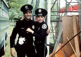 Kim Cattrall And Steve Guttenberg In Police Academy 1984 Police Academy Police Academy Movie Steve Guttenberg