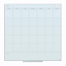 U Brands 36 Square Glass Dry Erase Calendar Board White Frosted Surface In 2020 Dry Erase Board Calendar Glass Dry Erase Dry Erase Calendar