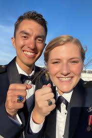 Welcome to this week's Firstie Friday, Cadet First Class, 𝐌𝐚𝐫𝐠𝐚𝐫𝐞𝐭  𝐃𝐢𝐑𝐮𝐠𝐠𝐢𝐞𝐫𝐨! Hailing from Rome, Georgia, Marge is following in her  older brother's footsteps, USAFA Class of '21, and is a Biology/Pre-Med  Major