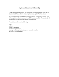 MESSAGE FROM THE DEAN