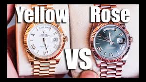 We did not find results for: Yellow Gold Vs Rose Gold Day Date Youtube