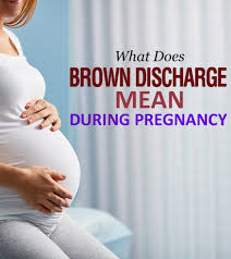 Healthy vaginal discharge during pregnancy is called leukorrhea. Brown Discharge During Pregnancy Is It Normal