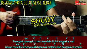 Padahal siapa pun di dunia ini tidak akan pernah menginginkan anak dan saudaranya terlahir sebagai seorang autis. Souqy Tenanglah Sayang Tutorial Chord Gitar Versi Mudah Youtube