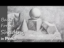 How To Shade Basic 3d Forms Pencil Shading Techniques Youtube Shading Techniques How To Shade Pencil Shading Techniques