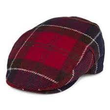 Barbour Hats Moons Tartan Tweed Flat Cap Red Barbour Hats Flat Cap Barbour