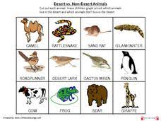 Desert animals bingo plus printables for preschool. Desert Animal Lesson Plans Worksheets Reviewed By Teachers