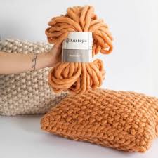 Kartopu Wool Decor Siyah El Orgu Ipi K940 Hobium Bohem Yastiklar Orgu Elisi Fikirleri