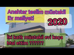 Günümüz malzeme maliyetleri ile hesaplanmıştır. Anahtar Teslim Mustakil Ev Maliyeti Mustakilevmaliytini Dubleksvillamaliyeti Youtube