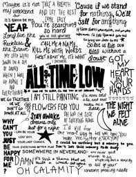 All Time Low Lyric Quotes Quotesgram