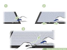 How To Measure A Screen Spline 11 Steps With Pictures