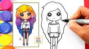 Los payasos desde siempre han sido los personajes que más sonrisas han sacado a los niños a lo largo de la historia. Aprende A Dibujar Y Pintar Una Muneca Tumblr Con Acuarelas Temperas En Degradado Youtube