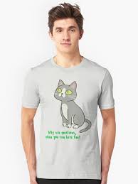 Rick And Morty S4 Talking Cat Design T Shirt Cat Talk Rick And Morty Season Rick And Morty