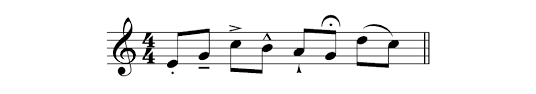 Italian for marked) is a musical instruction indicating a note, chord, or passage is to be played louder or more forcefully than the surrounding music. What Is Articulation In Music Hellomusictheory