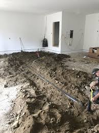 Installing Some Garage Floor Drains 2 Pedastal Sink Clogged Sink Bathroom Pedastal Sink Bathroom