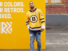 The bruins old white jersey, worn by such legends as ray bourque and cam neely in the 1988 and 1990 stanley cup finals, has been given a yellow remix with the bear what they could have done differently: Analyzing Every One Of The Nhl S New Reverse Retro Jerseys The Boston Globe