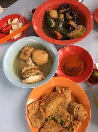 Yong tau foo is a hakka chinese cuisine consisting primarily of tofu filled with ground meat mixture or fish paste. Great Yong Tau Foo Picture Of Madras Lane Yong Tau Foo Kuala Lumpur Tripadvisor