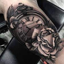 Pin By Nathalie Speetjens On Prospectos Para Tatuar Watch Tattoos Clock Tattoo Sleeve Tattoos