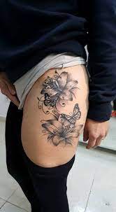 Leg Tattoo Hip Tattoos Women Thigh Tattoos Women Flower Thigh Tattoos
